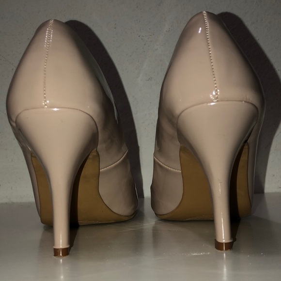 Fergalicious - Patent Leather Peep-toe Pumps - Picture 6 of 6